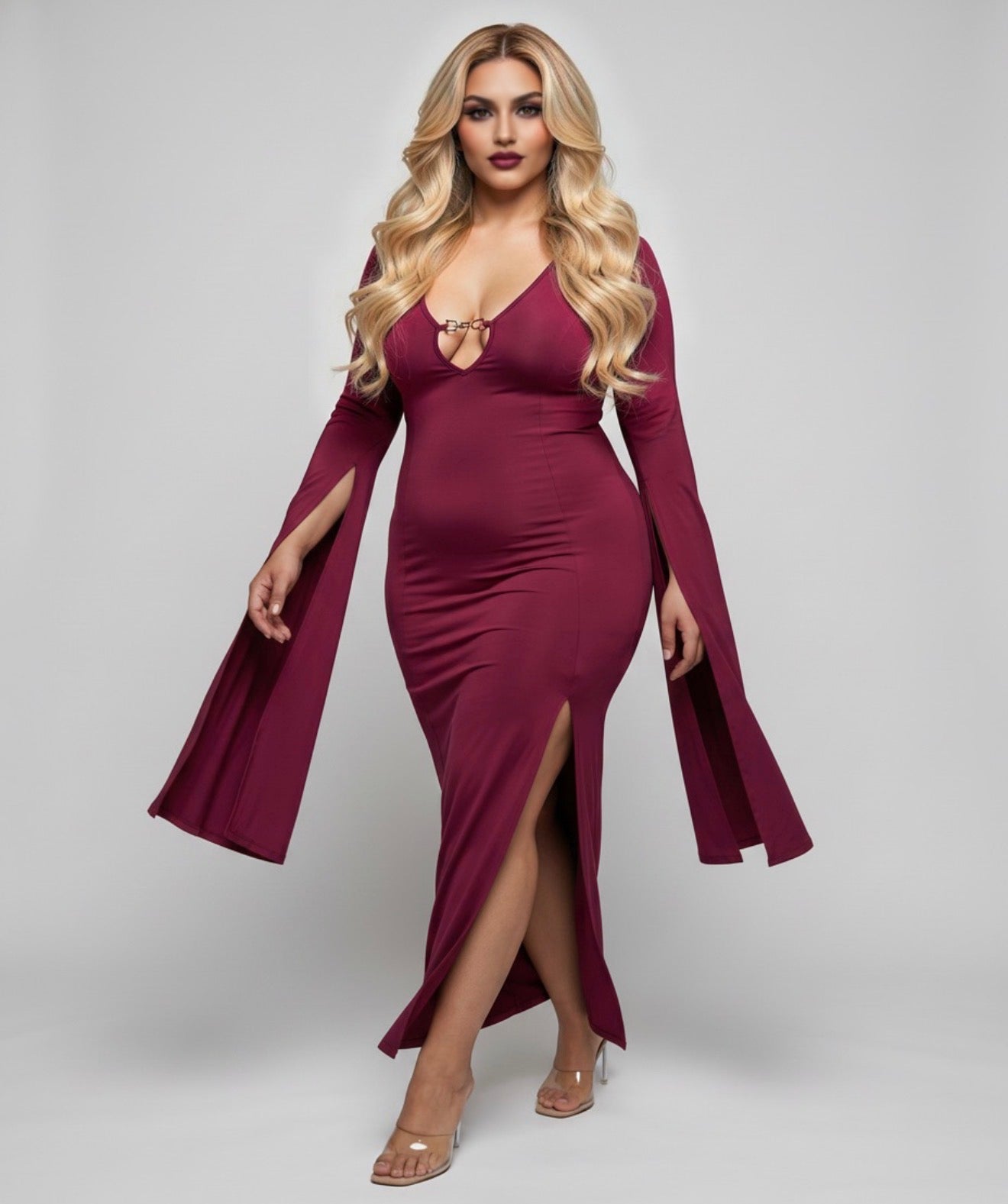 First Date Maxi Dress (Plus Size)